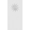 Ekena Millwork Standard Foster Spiral Plinth Block With Square Edge, 4"W x 8"H x 1"P PBP040X080X100FOS12 - alternate 4